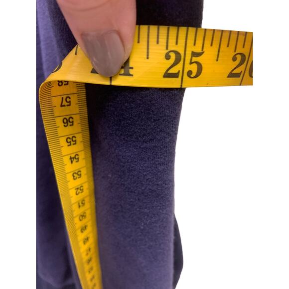 Canadian Country Embroidered Blue Crewneck Sweatshirt Size L - Picture 7 of 8